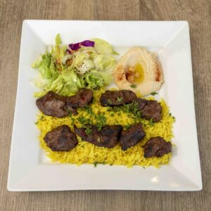 Beef Kebab Plate