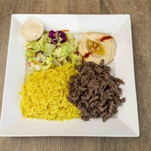 Beef Shawarma Plate