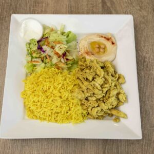 Chicken Shawerma Plate