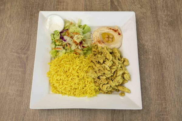 Chicken Shawerma Plate