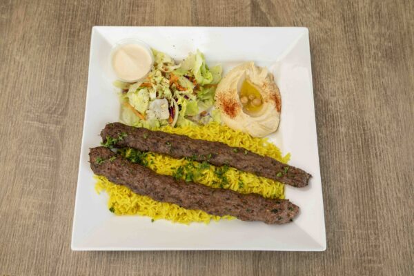Kofta Kabob Plate