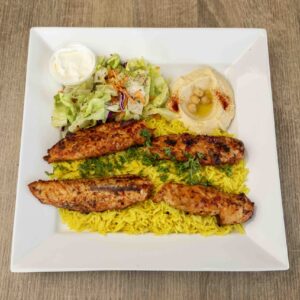 Shish Tawook Plate